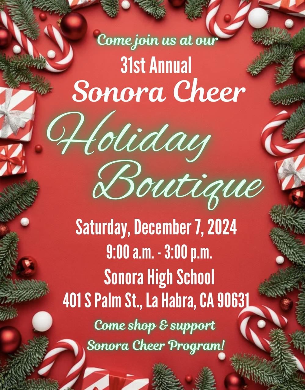  Sonora Cheer Holiday Boutique