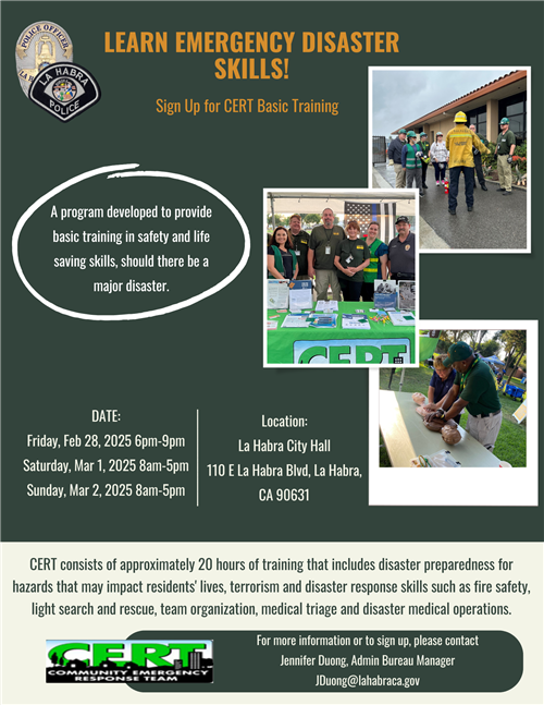 Learn Emergency Disaster Skills