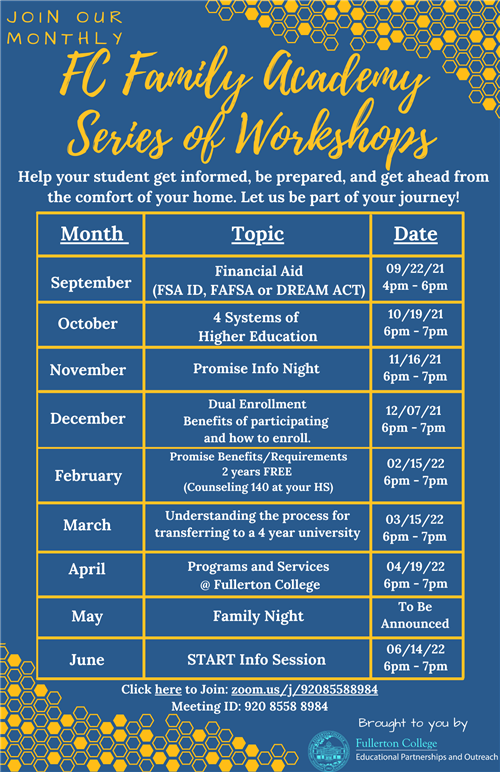 Fullerton College Schedule 2022 Guidance / Fullerton College