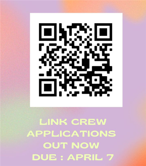 QR code for Link Crew application