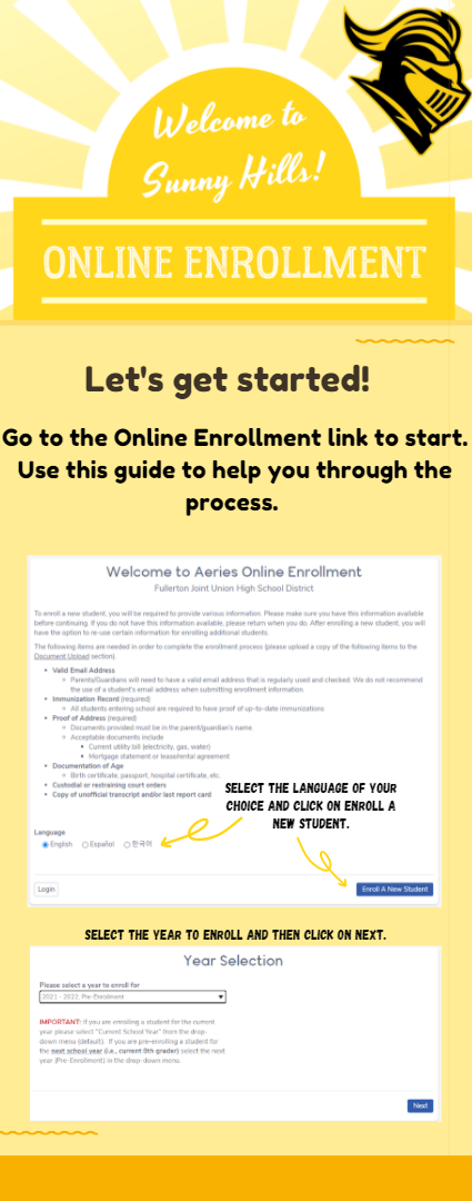 SH Online Enrollment 